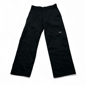 DICKIES Loose Fit Double Knee Work Pants Blue